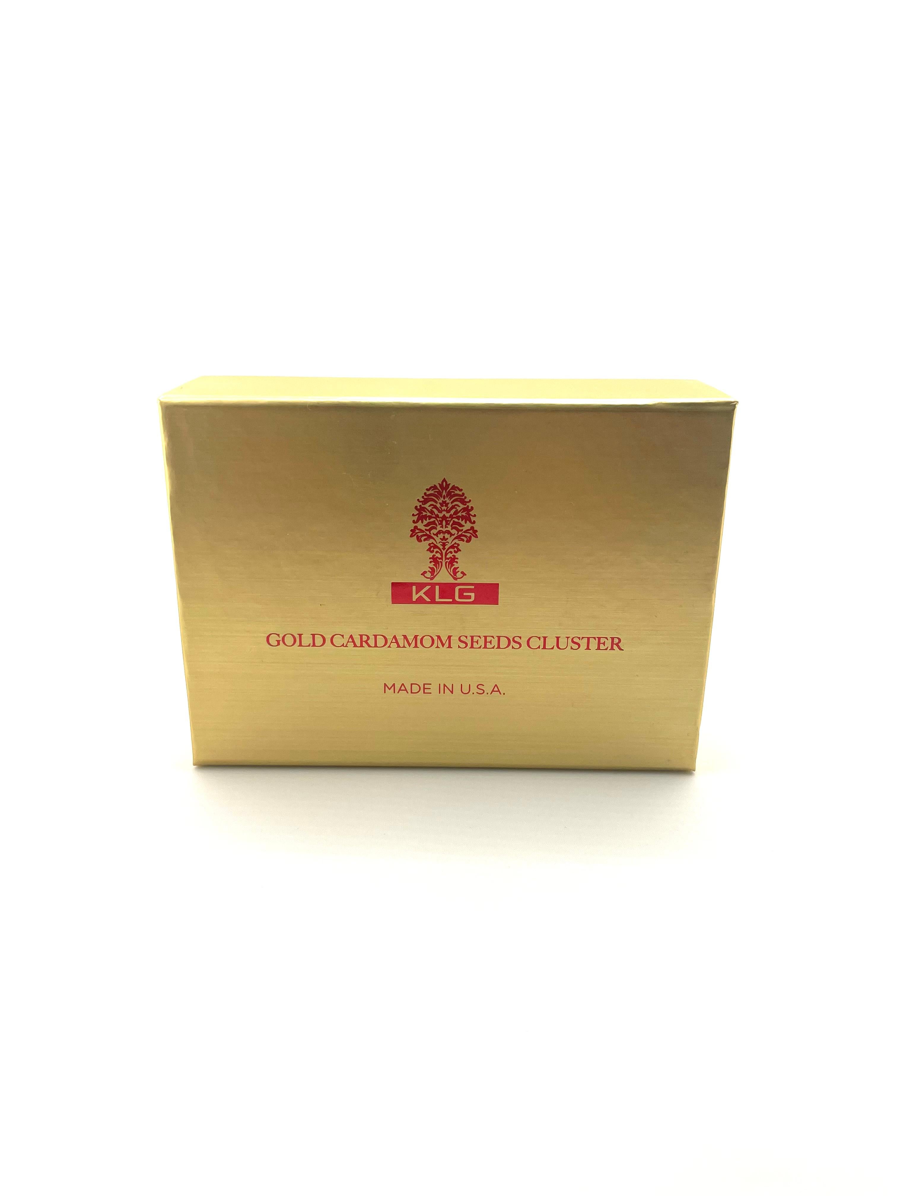 Gold Cardamom Seeds Clusters™ – Gift Pack (Vegan, Non-GMO, Made in USA)