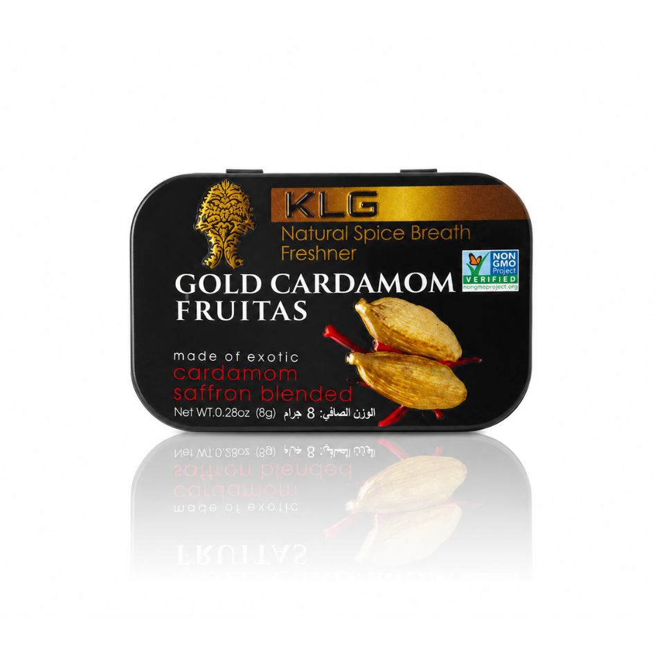 Gold Cardamom Fruitas – 8g Tin
