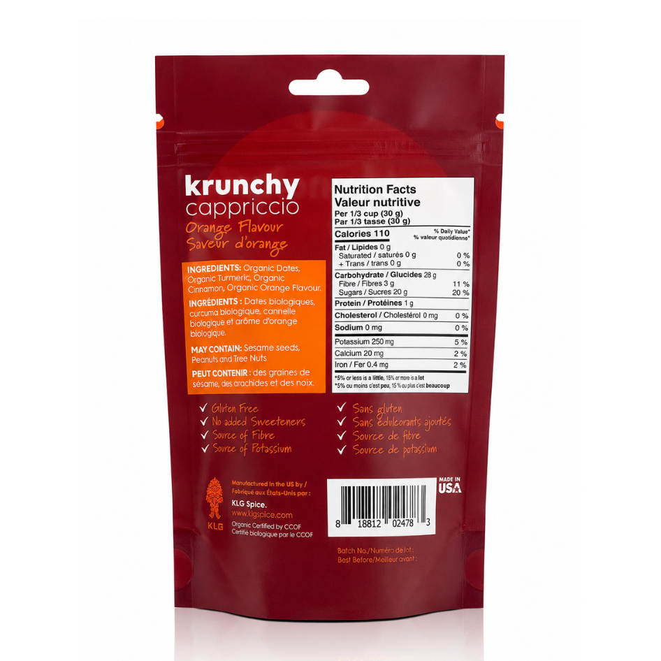 Krunchy Capriccio – Baked Dates Snack, 80g